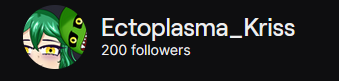 Evil_Kriss's tweet photo. stream ended with wonderful news!! we are 200 cute souls on the purple platform I can't believe my eyes!
Thank you everyone so much for the support I really appreciate every single person that has interacted with me and made me feel welcome, love you from the bottom of my heart https://t.co/ANzTJCseIn