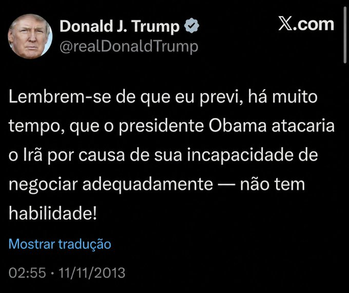 SSi10589's tweet photo. @LeoPR_1975 @PauloFilho_90 Trump não tem habilidade. kkkkkkkkk https://t.co/xL7HV9gdwy