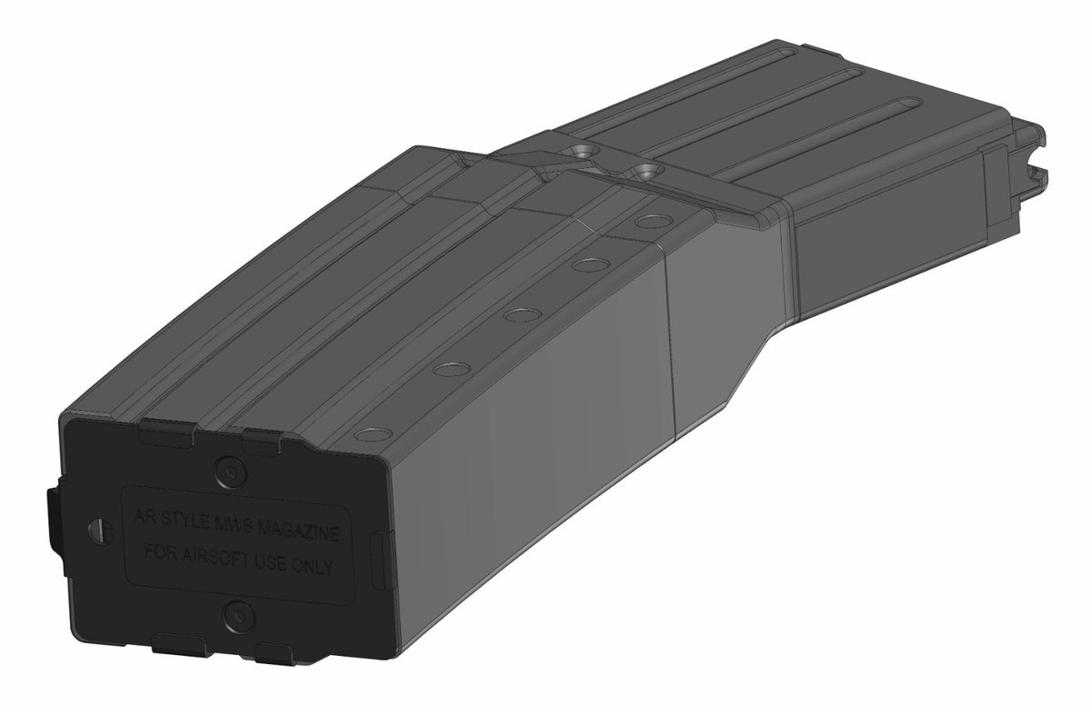 hakuraiarmory's tweet photo. DYTAC マルイMWSシリーズ用 SF 60rdスタイル アルミCNCマガジン(BB 50連)
https://t.co/3iM30UD4HU
マルイMWS対応。シュアファイア60連大容量マガジンを再現
本体は6061アルミ削り出し、硬質アノダイズド仕上げ
ガス容量アップも見込まれ、実用性も高そうな製品です
ご予約受付中です https://t.co/GH5hz5wWPk