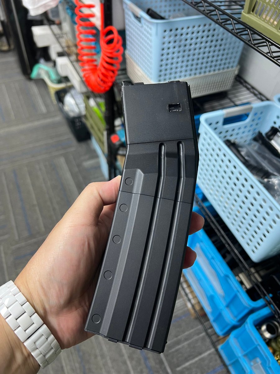 hakuraiarmory's tweet photo. DYTAC マルイMWSシリーズ用 SF 60rdスタイル アルミCNCマガジン(BB 50連)
https://t.co/3iM30UD4HU
マルイMWS対応。シュアファイア60連大容量マガジンを再現
本体は6061アルミ削り出し、硬質アノダイズド仕上げ
ガス容量アップも見込まれ、実用性も高そうな製品です
ご予約受付中です https://t.co/GH5hz5wWPk