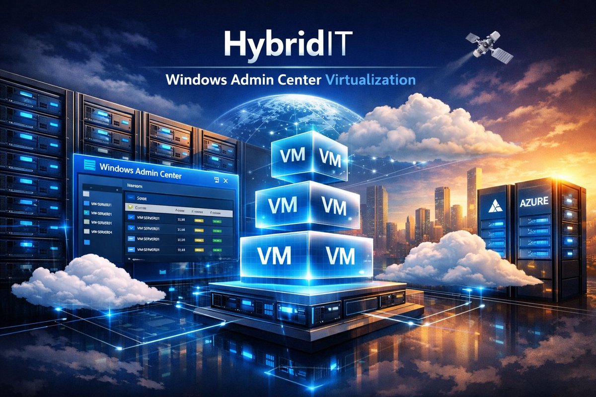 JamesvandenBerg's tweet photo. The Windows Admin Center: Virtualization Mode public preview build has been updated! 🚀
https://t.co/ahvTxpmzJ2
#WindowsAdminCenter #WAC #Winserv #WindowsServer #Hyperv #MVPBuzz #ITPro #DevOps #AzOps Follow @servermgmt 👍 https://t.co/G84nGwZpL5