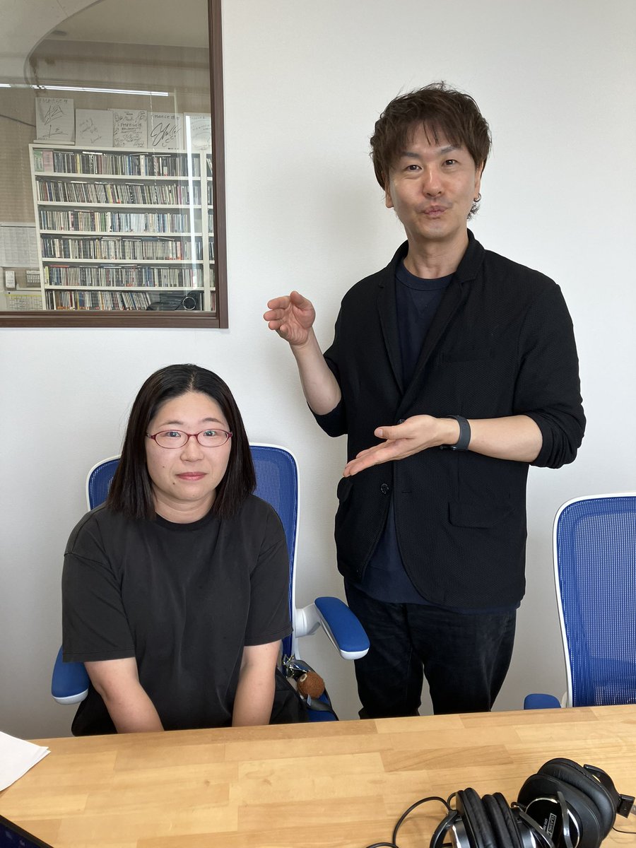 wataradi_761's tweet photo. #FMわたらせ  #加須ストリート
本日のお客様は　#フェアリーたま　の
藤橋有香さんです。純潔ネコの里親探しという活動をなさっています。ネコちゃん好きのかた😺聴いて下さいね🐱😻 https://t.co/Npv7oQU4iQ