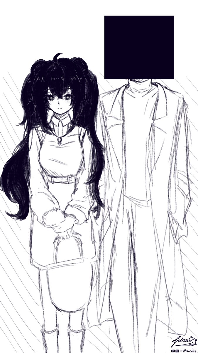 itsFrincess's tweet photo. This is my favorite piece of art of Frincess (ignore her husband) https://t.co/0PsnhsTSNc