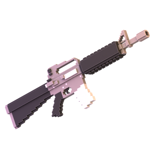RbxXAXA's tweet photo. Some renders for an update. I used to voxel model 3d guns a lot when I made mods for Ace of Spades in the past. https://t.co/Zfc9jibfbL