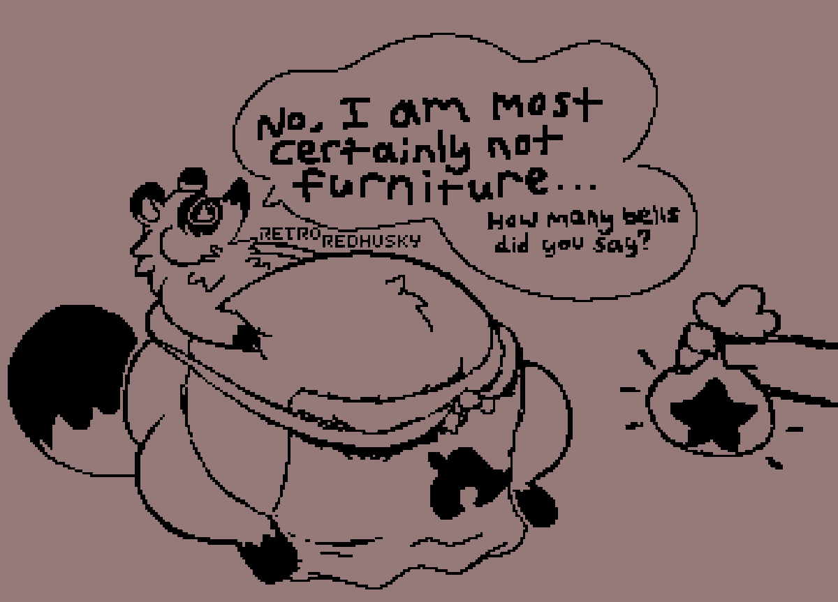RetroRedHusky's tweet photo. Drawpile Tom Nook https://t.co/jZ7LoAip6v