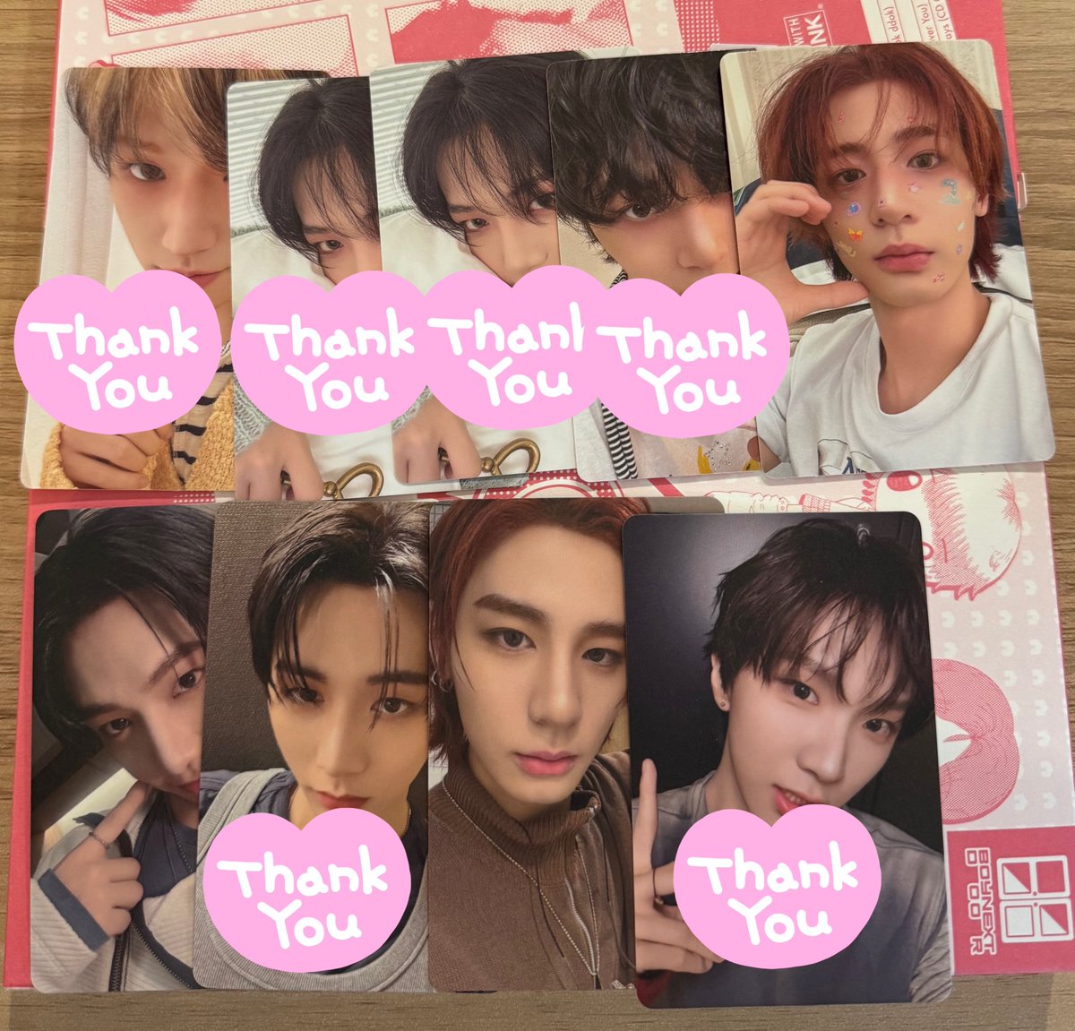 chan__Blue's tweet photo. BOYNEXTDOOR HOME ボネクド 交換Weverse ユニバ ラキドロ トレカ

【譲】ジェヒョン イハン 
　　　
【求】ソンホなんでも検討します

郵送or 神奈川2日目3日目、千葉両日手渡しOK
よろしくお願いいたします🙇🏻‍♀️ https://t.co/0CMLy20VM8