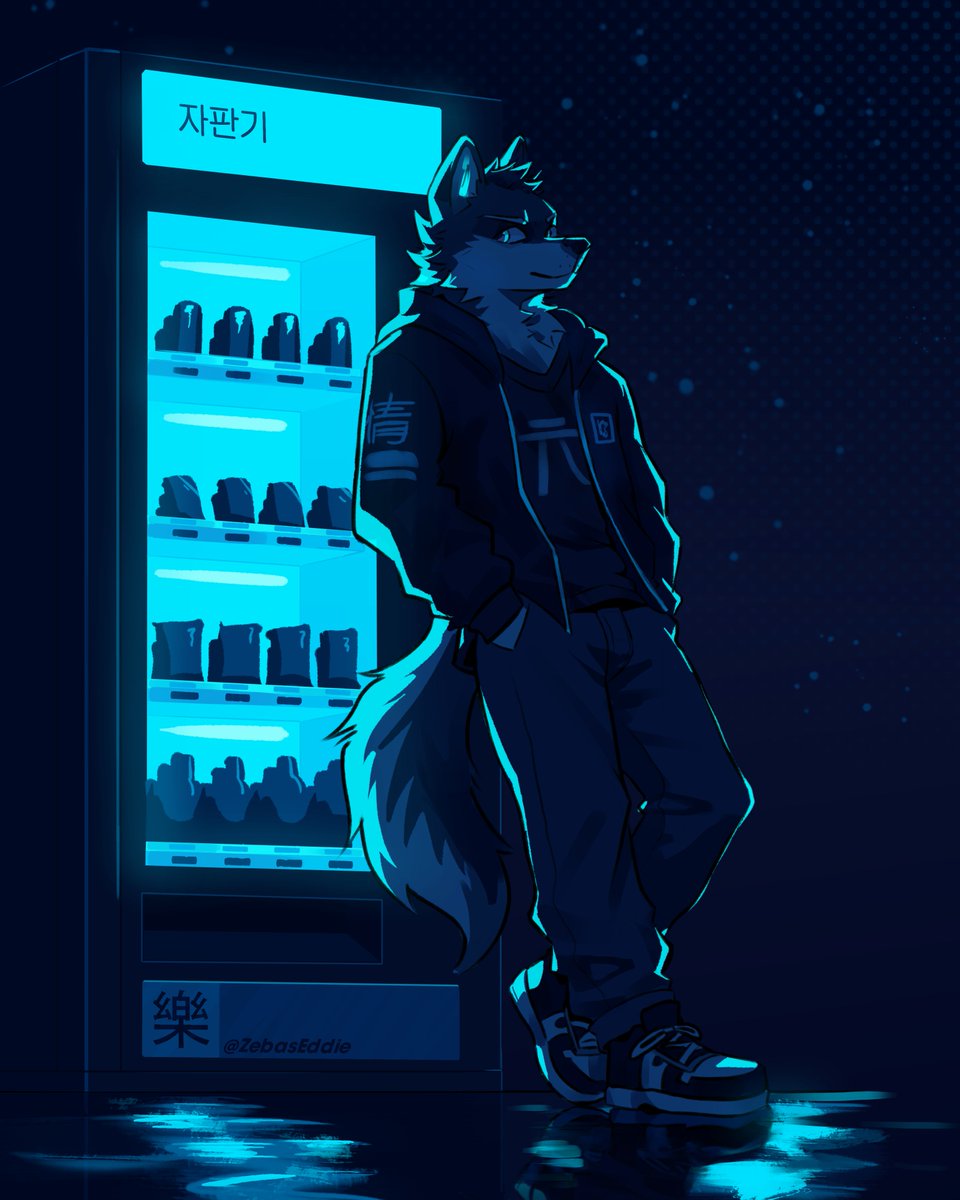 ZebasEddie's tweet photo. Decided to try a new brush for lineart https://t.co/n0W9U6Q8Kv