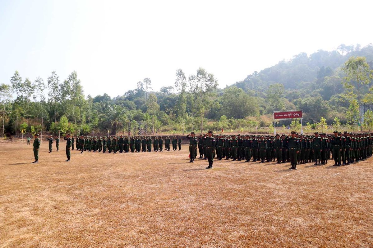 HURFOM's tweet photo. At least seven young men were forcibly recruited into military service in Dawei Township, Tanintharyi Region, within the first ten days of June, according to local residents and eyewitnesses.

On the night of June 8, Junta recruitment personnel arrested a young man from his home near the Mee Thone Lone intersection in Kyat Sar Pyin Ward, Dawei Township, and took him away for military conscription.

Earlier, at around 6:00 AM on June 7, a military recruitment team arrested at least five young travelers at the Ka Myaw Kin Bridge checkpoint, which connects Dawei and Launglon Township.

“Early in the morning, they arrested five workers from a three-wheeled motorcycle that was transporting laborers and took them away,” said a local traveler who witnessed the incident.

Similarly, on the night of June 4, another young man from Kyat Sar Pyin Ward was forcibly recruited while walking at night.

From June 1 to the night of June 9, military recruitment teams were reported moving across Dawei District, operating at checkpoints near city entrances and exits and entering residential neighborhoods to arrest young men for monthly military recruitment.

Local residents said fear has increased among young people and their families, as men of recruitment age are no longer safe while traveling, working, or even staying at home. Many families are worried that their sons may be arrested suddenly and sent directly into military service without notice, consent, or legal protection.

During the last week of May, Junta forces also arrested and forcibly recruited at least 20 young men at two checkpoints and along the Strand Road in Dawei.

Some of the young men arrested on the road in Dawei were reportedly detained overnight at the Dawei Township Police Station, forced to sign pledges, and later released. Others were sent directly into military service.

The military junta opened the 25th batch of military training on May 25 at Naval Training Battalion No. 57, which operates under the command of the Tanintharyi Naval Base Headquarters in Kyunsu Township.