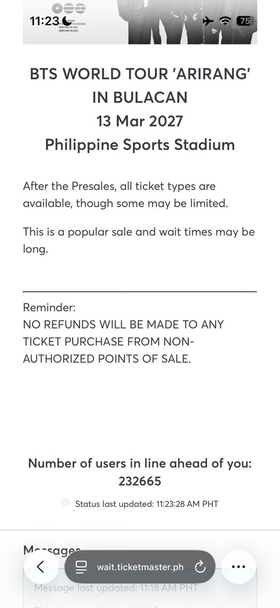 lvjymtnt's tweet photo. @livenationph awa nalang https://t.co/m4756EAs93