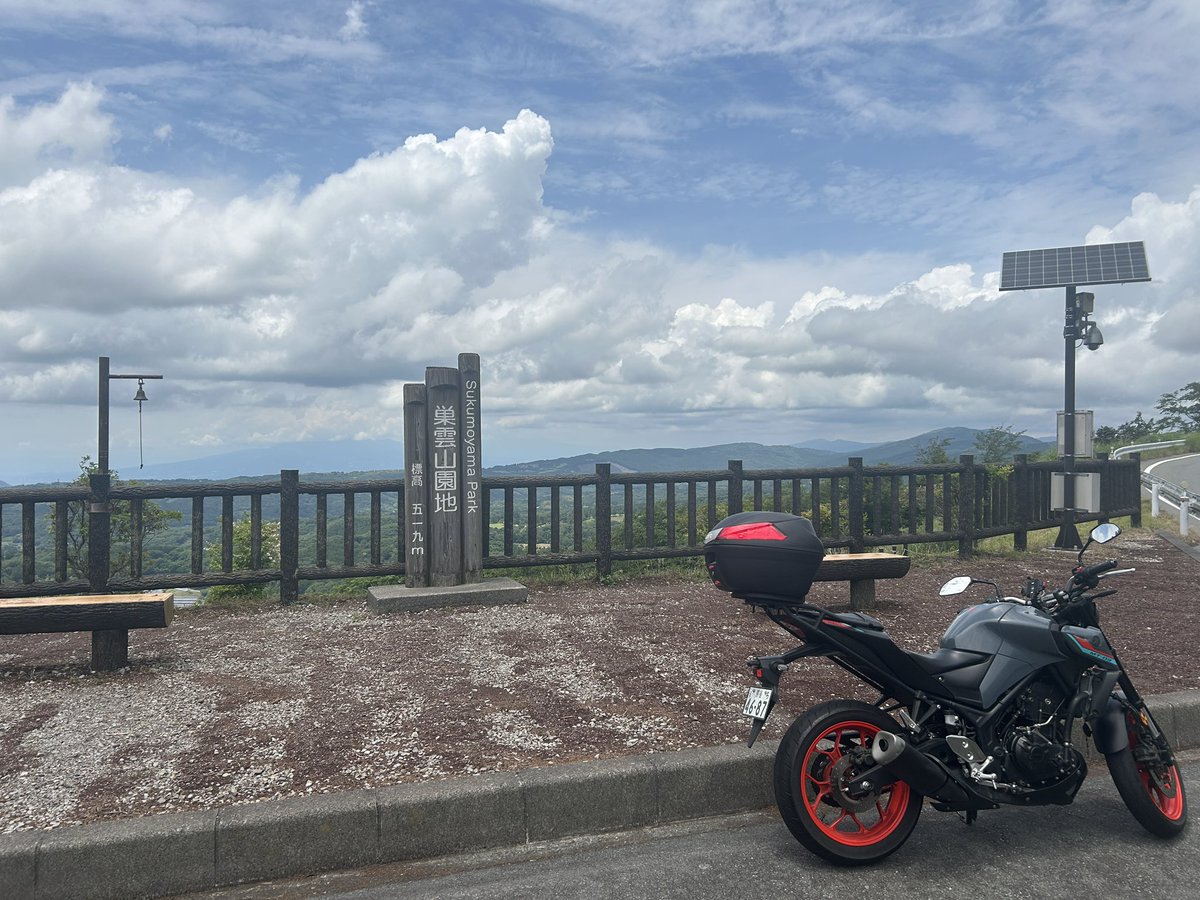 mnmrbike's tweet photo. 伊豆スカイライン！　
ほぼ貸し切り👍 https://t.co/3wXcFD0LXK