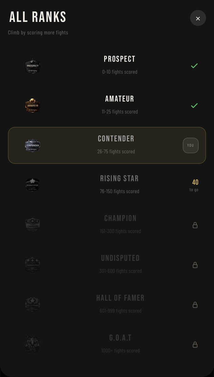 RoundByRoundApp's tweet photo. Debate. Research fighters. Rank up. Stay up to date. #boxing https://t.co/T0FVTUZxDh