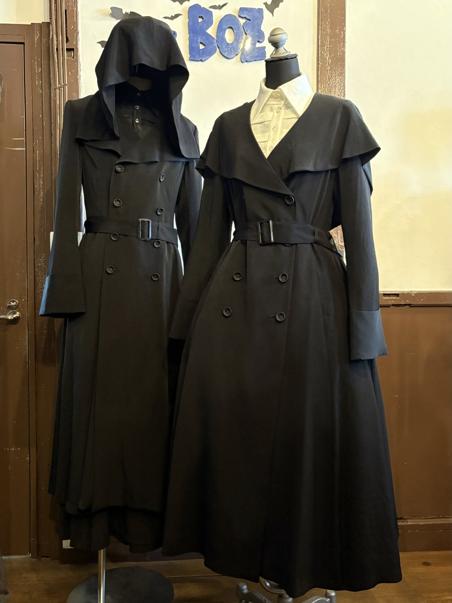 ATELIER BOZ】 【3172】モルガナローブ 黒 レディースM/メンズM choice