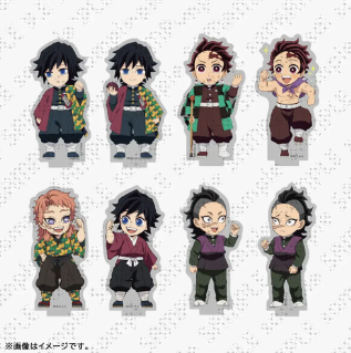 ufotableCafe_o's tweet photo. 【ufotable Cafe × マチ★アソビCAFE Osaka】 
「鬼滅の刃」繋がる大集合2026 柱稽古編 描き下ろしみにきゃら繋がるランダムアクリルスタンドC が再入荷いたしました！
ご来店されるお客様は是非お求めくださいませ✨✨ https://t.co/mM15Wui5NP