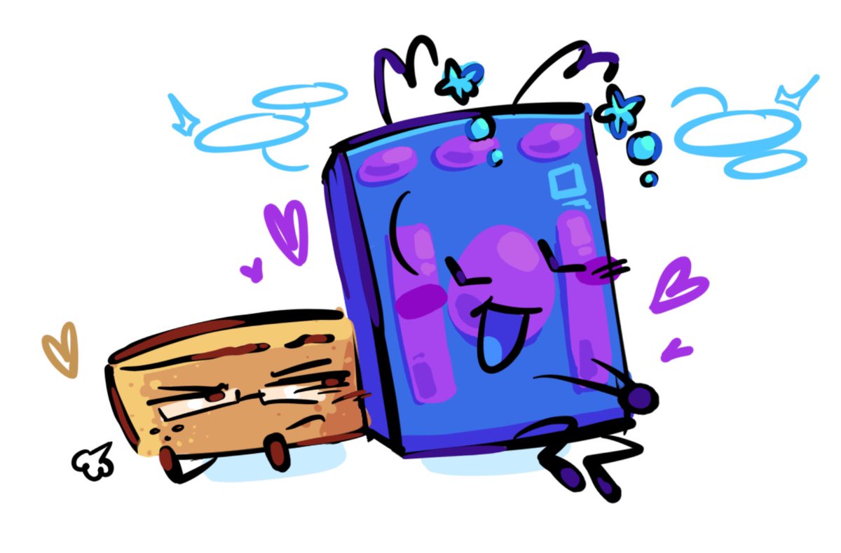 scrawliver's tweet photo. alienpastry day !!! #eeeosc ( + snowbar day because id rather die than not draw them ) https://t.co/9aeBu6Ktn2
