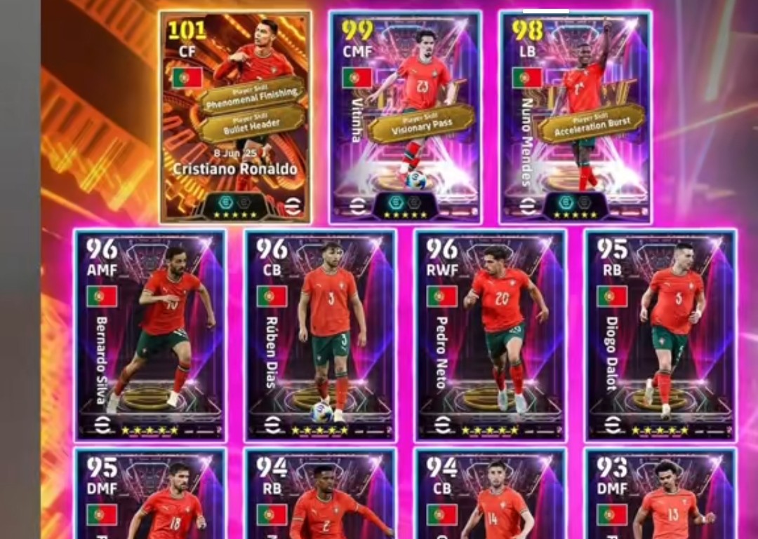 _CarltonJohnson's tweet photo. The  current Portugal pack must be the worst one bro😭😭 Just look at the last Portugal pack 🥶🥶>>>>>>>>>>. #efootballnationaldfvote  #Efootball https://t.co/KIsyT9Zb7F