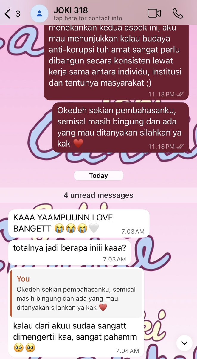 castmle's tweet photo. @rotybakar henlo kak! yuk bisa kirim detail nya ke WhatsApp ^__^ aku udah sering joki tugas related to metopen jadi tentunya detail-oriented, 0% AI, dapat pembahasan dan Turnitin di bawah 20% all in start from 5K ♥️ https://t.co/8gKmQIWPmP