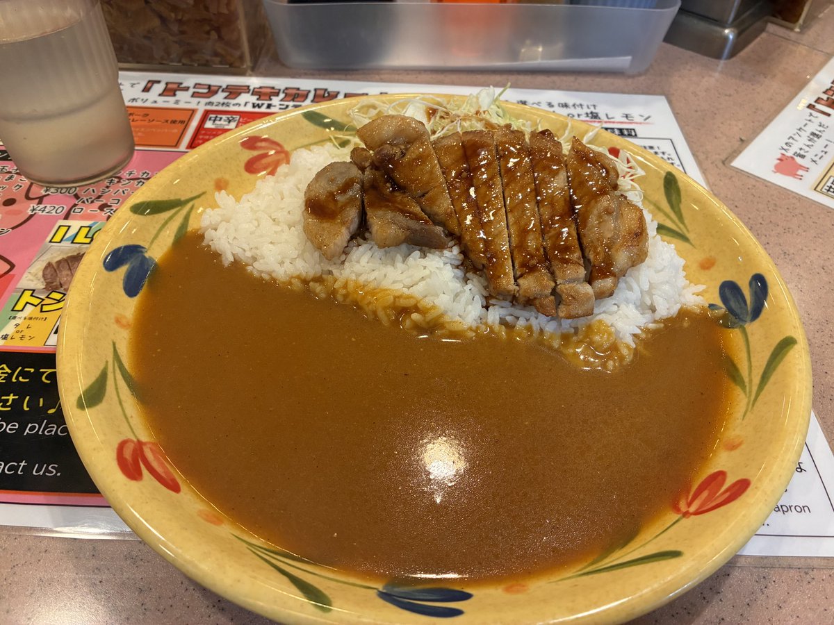 zwoya's tweet photo. 昨日、出社したので、イマサでトンテキタレ
#カレーハウス11イマサ https://t.co/051M4QMFzv
