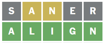 pooley_eric's tweet photo. #WordleWonderLeague 11-41

Wordle 1,818 3/6

🟨⬜⬜🟨⬜ fnare
⬜🟩🟩🟩⬜ crftb
🟩🟩🟩🟩🟩 grfgy

Yesterday's solution: https://t.co/ToQhe3ilbn