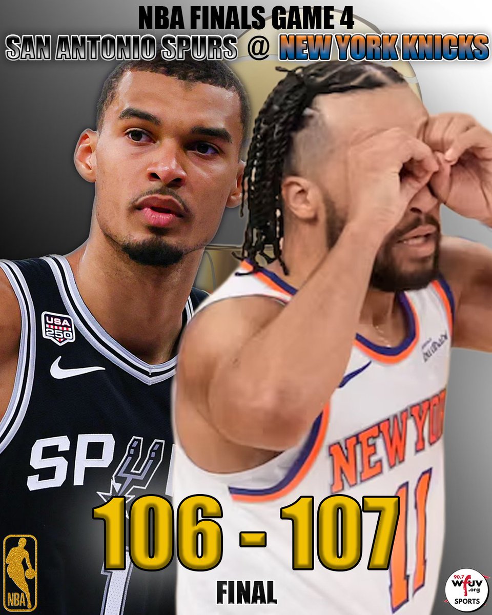 gabbypricect's tweet photo. KNICKS LEAD THE NBA FINALS 3-1!

29 POINT COMEBACK! https://t.co/VHuLOa71ff