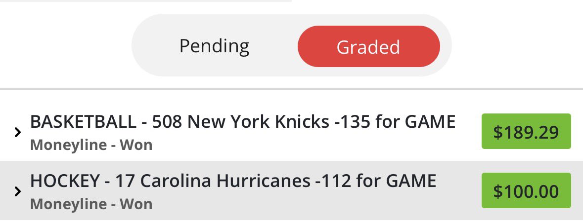 JT_Lines's tweet photo. @Boomluhboom I wish 😭 .. I just accepted it was an L but glad they came back haha 

With another $600 of Knights win the Cup too prayer 🙏 https://t.co/nzxaFlwAFy
