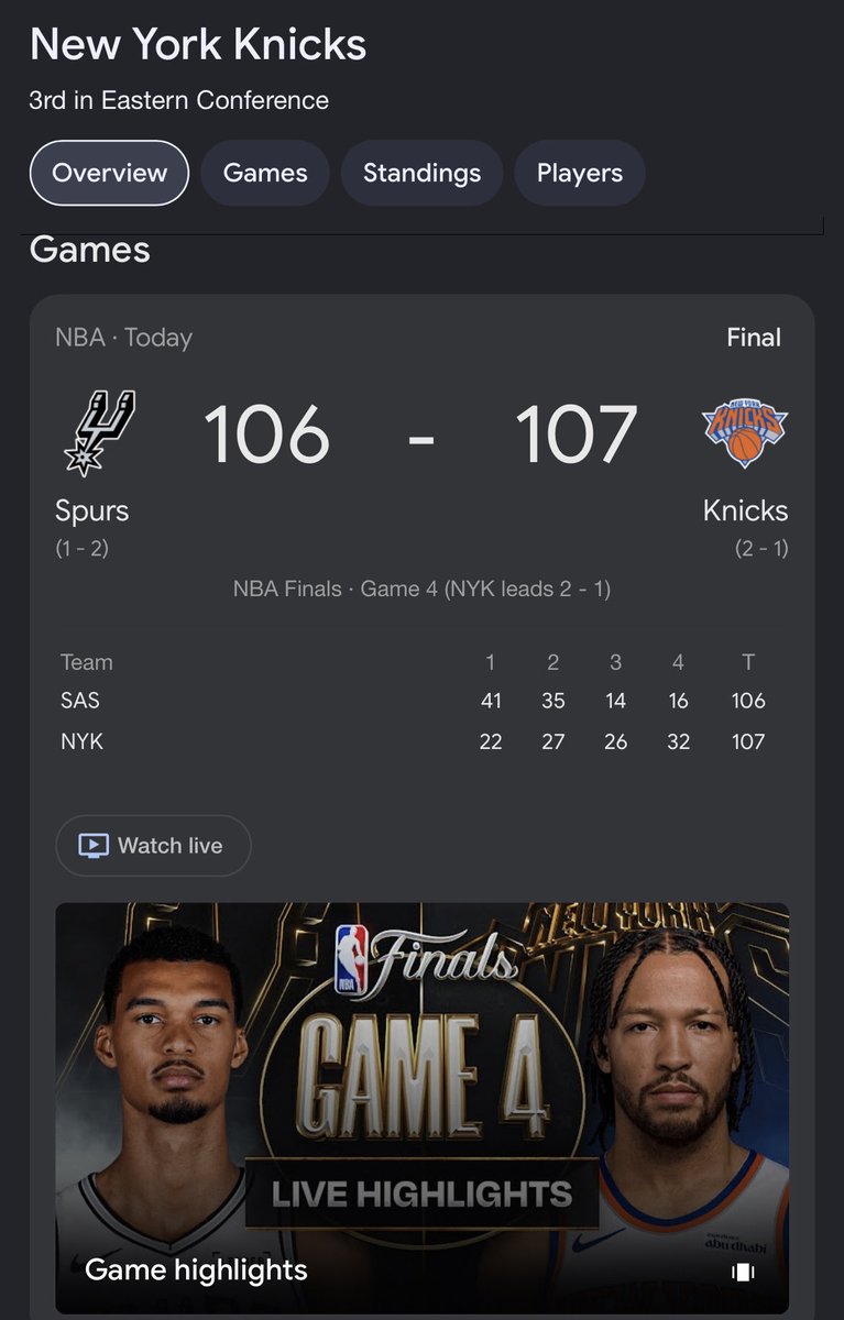 TheOfficialTami's tweet photo. @nyknicks NEW YORK KNICKS give a whole new meaning to 6 7   💙🧡 LETS GOOOO KNICKS #nbafinals #alwaysknicks https://t.co/gIRQqLVkHf