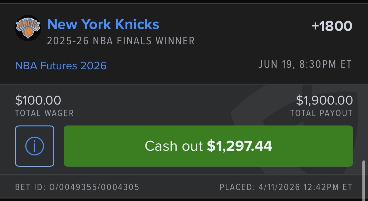 DigsiesSports's tweet photo. Never a doubt! LOL! Knicks baby! https://t.co/Qv0ZawrYeI