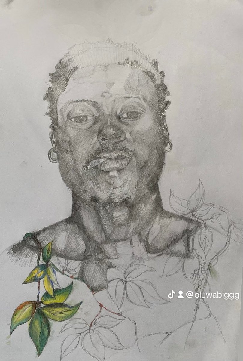 Oluwabigggg's tweet photo. Hi, I saw you support artists. I draw self portraits with 2B pencil in Lagos. I’m struggling for supplies/data. Can I send you my work? Commissions from ₦K. Even a RT helps me eat today. https://t.co/G4TkosxqtL