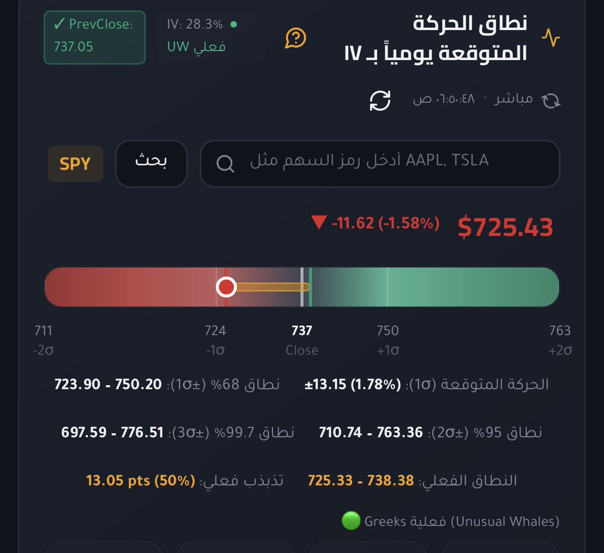 NFXilil's tweet photo. @ArabicWallSt هلا بوجه الخير والسعد اللي غير حياتي للأفضل 💐
كنت اقصد هذا ☝🏼يبو مطر لو فيه ايقونه تعطي تنبأ انه خلال الاسبوع ذا لسهم الفلاني بيكون بين كذا وكذا 
( يعني أسبوعي مع اليومي ) 
واشكرك على الموقع شي شي جبار مايطري حتى على الأمريكان 🫡 https://t.co/GUyQmBSKNJ