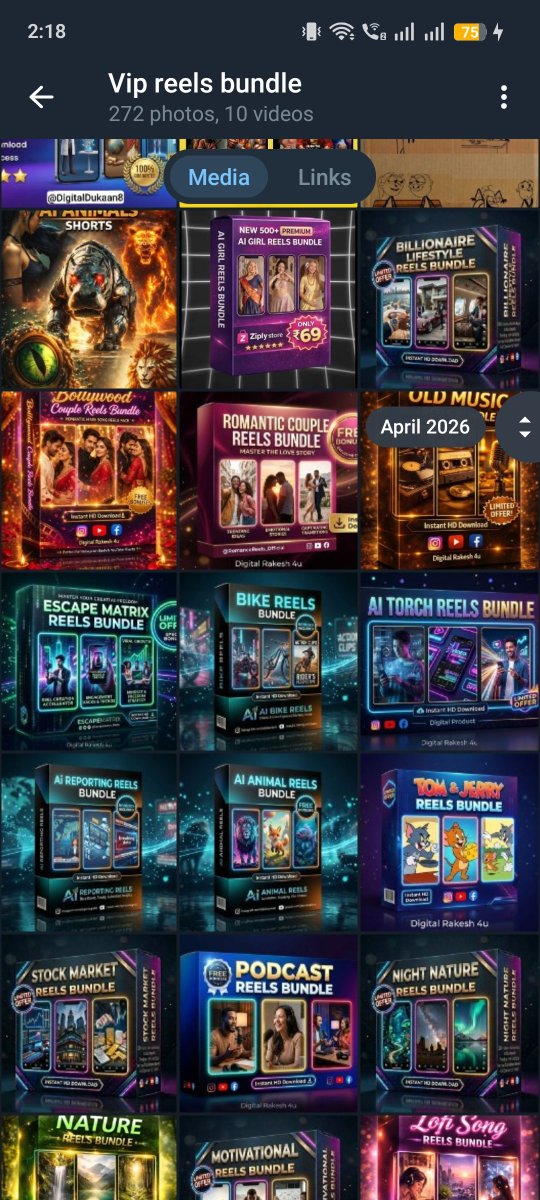 beast32872's tweet photo. Get 500 reel bundles just for 99rs every niche u ask I have everything is for 99 only https://t.co/AaiCcx8JDv