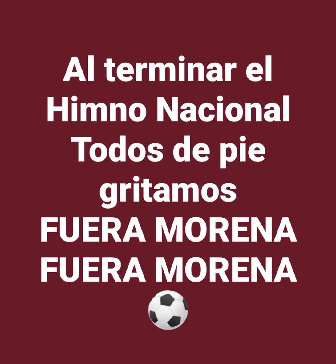 Claudia94005872's tweet photo. Fuera morena, fuera Claudia Sheinbaum @Claudiashein https://t.co/ac2SmenONc