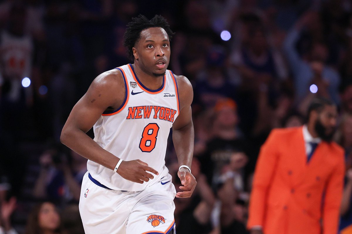 gsno11's tweet photo. Greatest comeback of the #NBA finals all time.We just witnessed the history. OG Anunoby and Brunson thanks guys 🙏💪 #NbaFinals #AlwaysKnicks https://t.co/inUvKUTR5J