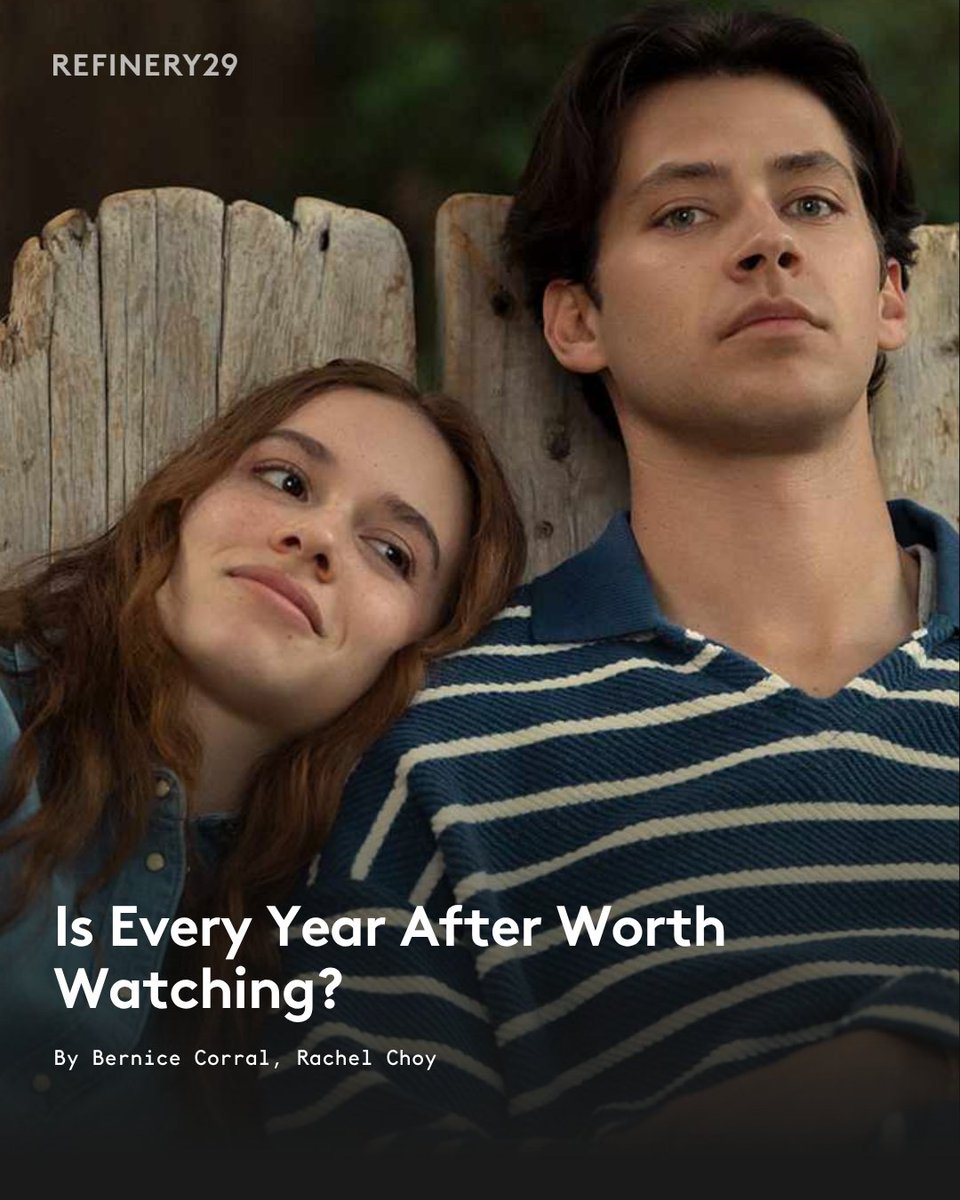 refinery29aus's tweet photo. Is this just a remake of #TheSummerITurnedPretty? Or is there more to it...?  https://t.co/KzFMfpihn1

#everyyearafter #percysam #carleyfortune #booktok https://t.co/rKGsQ9PAiZ