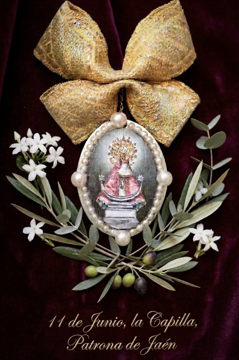 EstrellaJaenera's tweet photo. "Bendita sea la hora que María Santísima de la Capilla descendiera del Cielo a la Ciudad de Jaén" 

FELIZ 11 DE JUNIO, Feliz día de Nuestra Excelsa Patrona, Madre y Reina de la Capilla. 

¡ Viva la Virgen de la Capilla ! 
¡ Viva la Patrona de Jaén ! 
¡ Viva la Reina de Jaén ! https://t.co/u8xC93t9BD