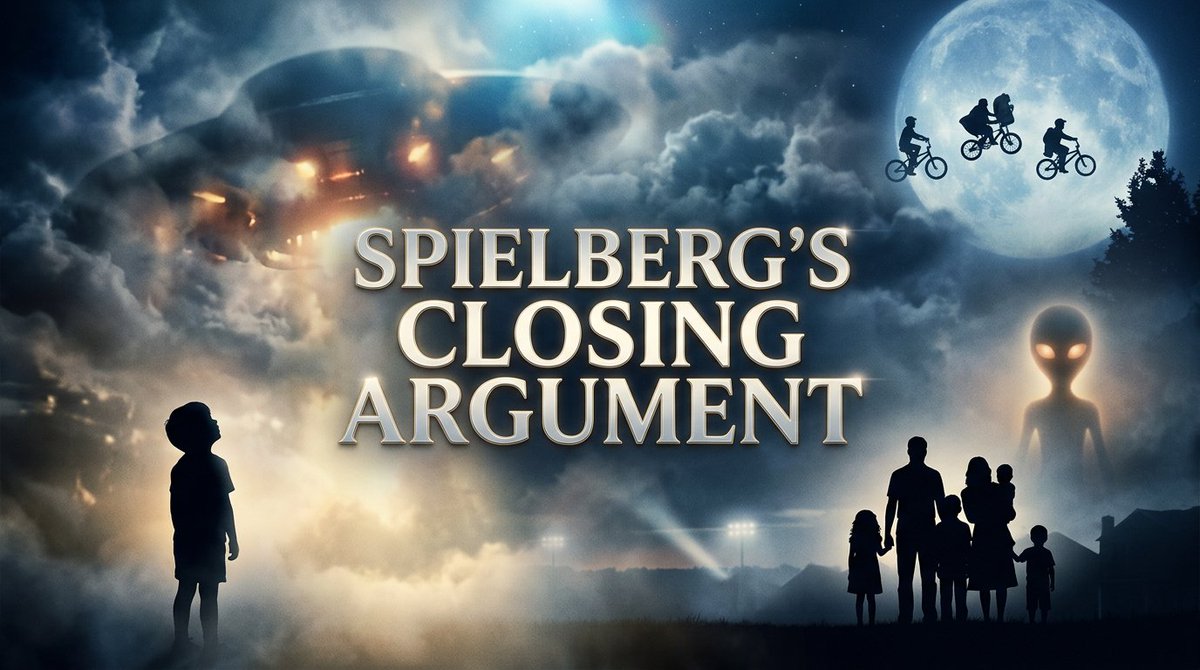 hollywoodufos's tweet photo. While you're waiting for the chance to see "Disclosure Day," here are the two episodes of "Sound, Light & Frequency" dealing with Spielberg's career long obsession with the UFO topic:
1) Mr. Close Encounters
https://t.co/4zi7ulrxrX
2) Spielberg's Closing Argument
https://t.co/Gww6idWB8T