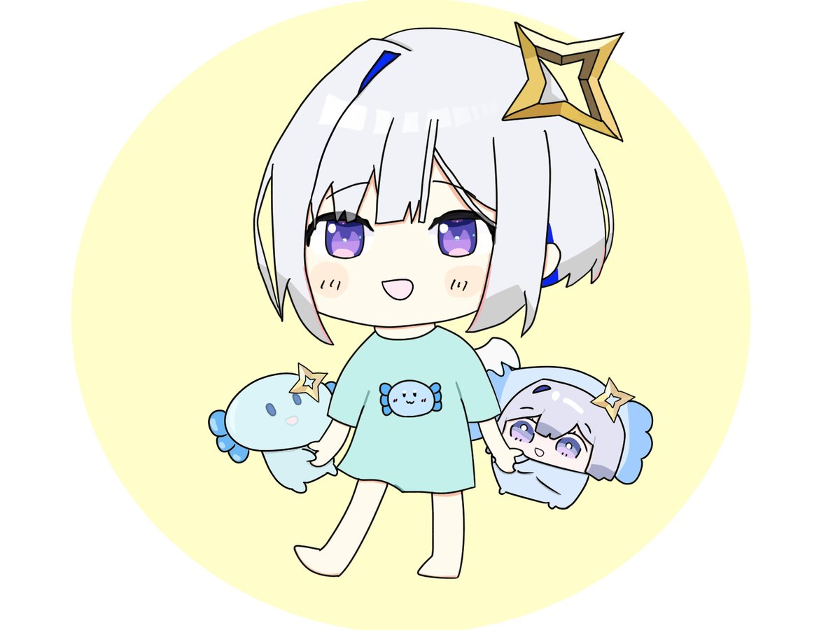 futa_sho's tweet photo. ミニかなたんにかなたそちゃんとうぱおを描き足しました💫
#かなたーと https://t.co/cLbl0P8flP