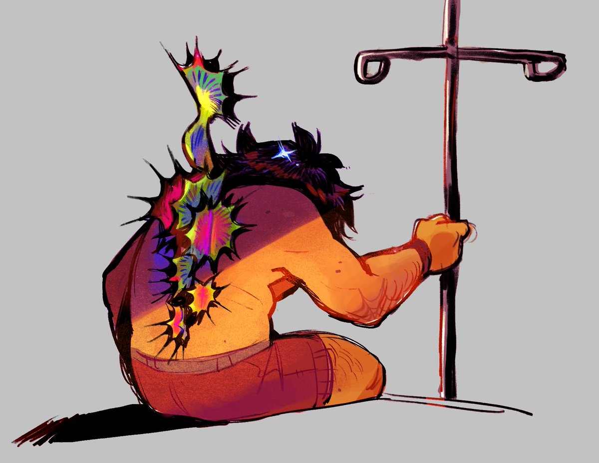 TUNAFISHHHH8's tweet photo. Trying to get comfortable coloring different ways rn and using different line techniques? https://t.co/wBIBbTafoa