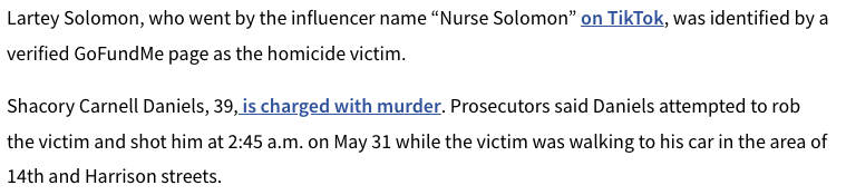 SenecaSpeaks21's tweet photo. You won't hear much about this on the news, but this man was just murdered in my neighborhood, very close to my house.  He was robbed and killed by another Black man....and it just doesn't sit well with me.

Our leaders care more about gaslighting about "crime being down", than actually stopping crime. 

This is why I go heeled everywhere, always. No one is coming to save us.