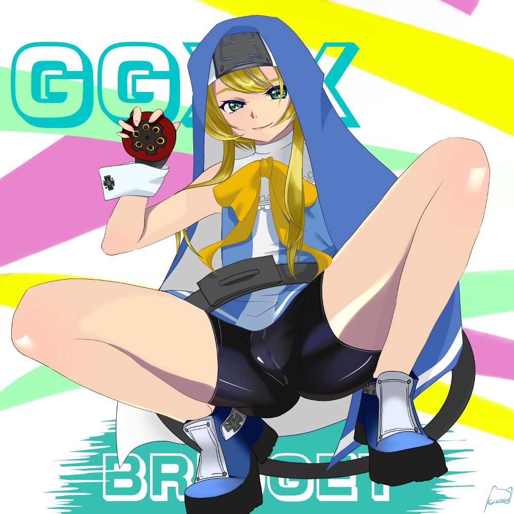 pihuponne's tweet photo. やっと完成しました～
MASAKABIさんのリクエストで
ギルティーギアからブリジット君
新衣装にするか迷ったけど
旧衣装の鰤が個人的に好きなのでこっちで🩷
おめめ頑張った！キラキラ🦝
@4b8f76ed8a44435 
＃イラスト練習　＃イラストリクエスト　＃ブリジット https://t.co/Tn95DG4zxz