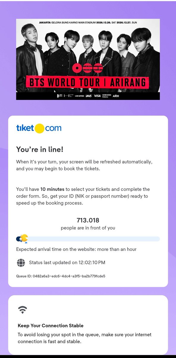 pibeeid's tweet photo. ANTRIAN 700K?????? 😭😭😭 https://t.co/CQEEdWkc16