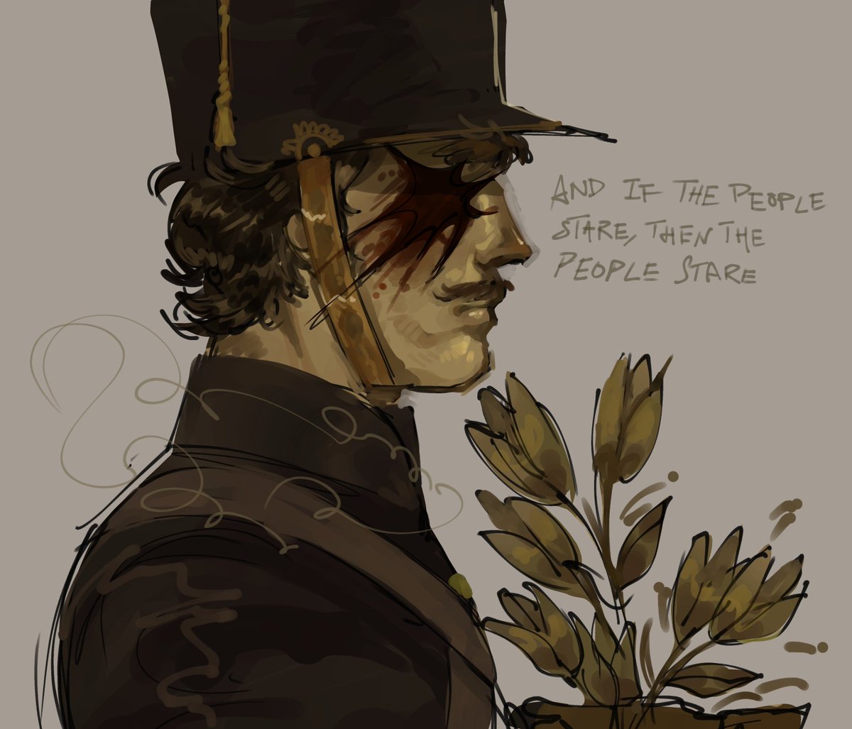 PASSCHENDXELE's tweet photo. I have nothing to new  post, this was an old art trade
#gutsandblackpowder https://t.co/bvYqaXpJRs