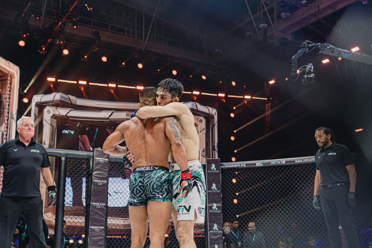 mfn_mma's tweet photo. Composure. Control. Victory. 🔥
Sunatullo Azizov takes the unanimous decision over Dinesh Naorem in a war at #MFN18. 👊
🎥 Full fight on YouTube
https://t.co/NEf2ptdRkh
#mfn18 #matrixfightnight #Mfn https://t.co/swlz0SnTeu