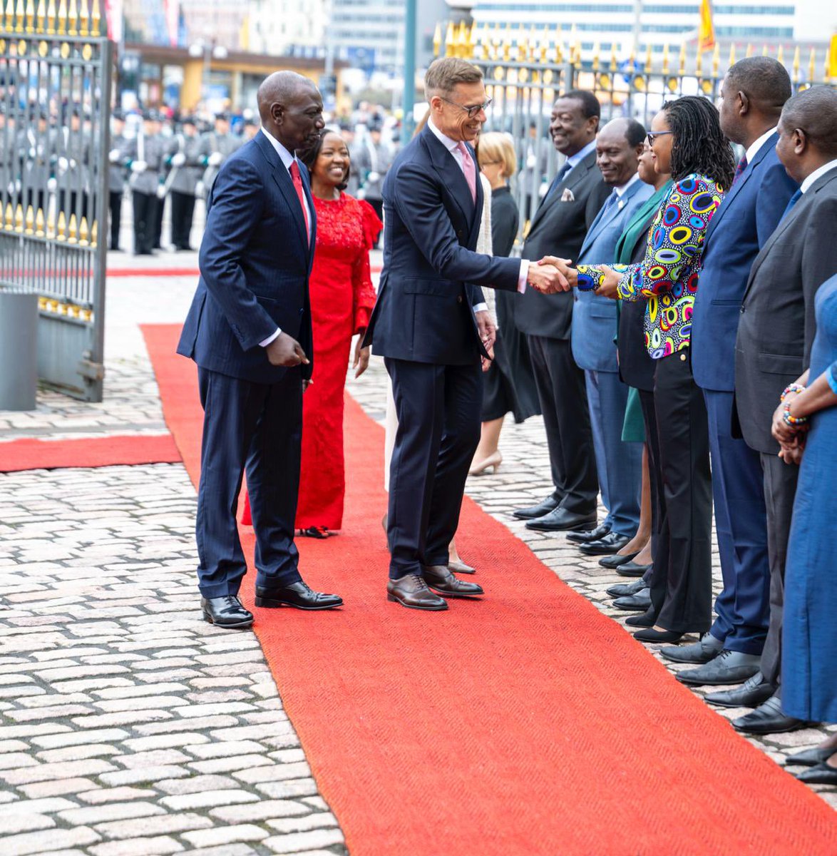 roselinenjogu's tweet photo. Delighted to be a part of this state visit to Finland. President @WilliamsRuto and President @alexstubb yesterday had engagements on deepening our collaboration especially on education, environment and digital transformation. https://t.co/6Olvh64L7P
