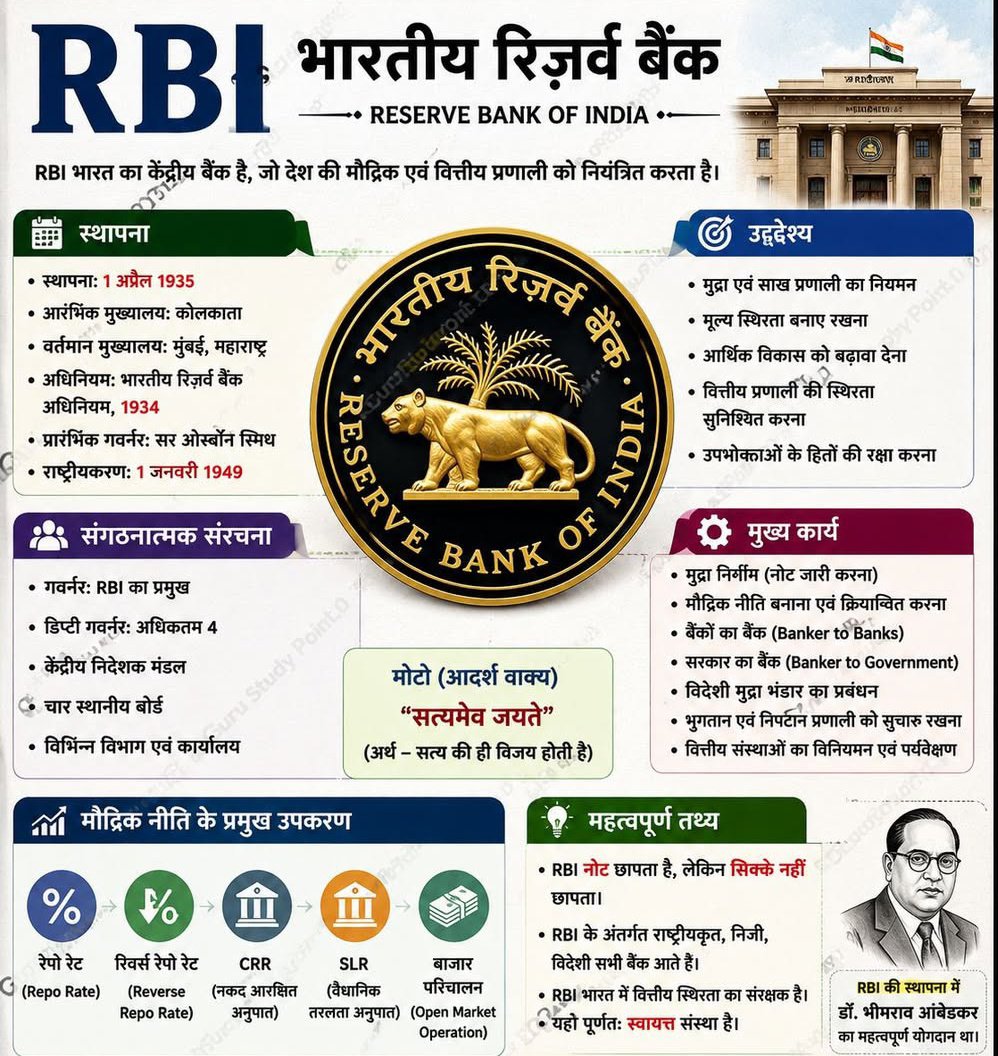 UPSCExperience's tweet photo. भारतीय रिजर्व बैंक (RBI) https://t.co/ciVyJCKpcB