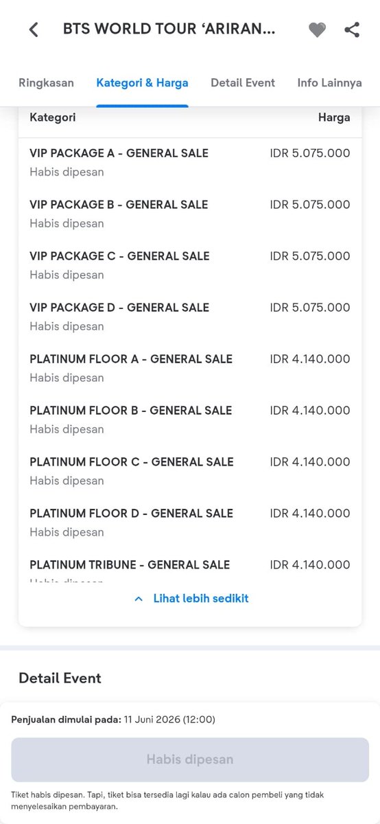 Conanran14's tweet photo. Ada yg mau ga klu mulai available lagii??

bts arirang jastip war tiket jakarta https://t.co/e2Drw44Zjm