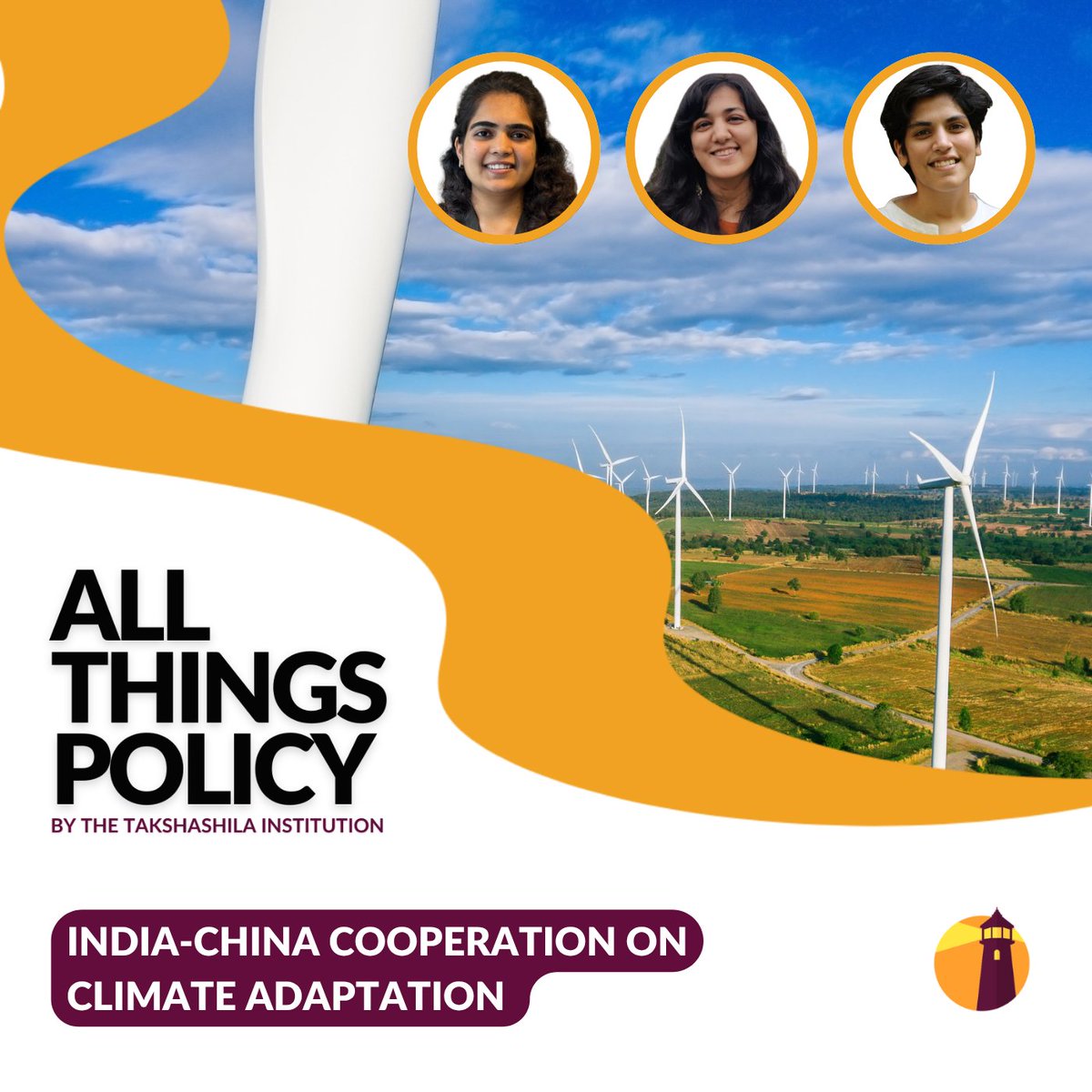 TakshashilaInst's tweet photo. Can India and China cooperate on climate change despite ongoing geopolitical tensions? In this episode of All Things Policy, Bhumika Sevkani, Research Analyst at the Takshashila Institution, is joined by Pooja Ramamurthi (@pramamurthi1989) and Shruti Jargad from the Centre for Social and Economic Progress (@CSEP_Org), to explore the prospects for climate and clean energy cooperation between the world’s two largest developing economies and among the largest emitters. Tune in to the conversation, understand the countries' shared interests in climate adaptation, clean technology, and economic growth, the challenges posed by India's dependence on Chinese green supply chains, and what a pragmatic strategy for engagement could look like.

YouTube: https://t.co/UoPP6LOqX6
Spotify: https://t.co/W6DuCVESZN
Apple Podcasts: https://t.co/ZPN1dTDA06