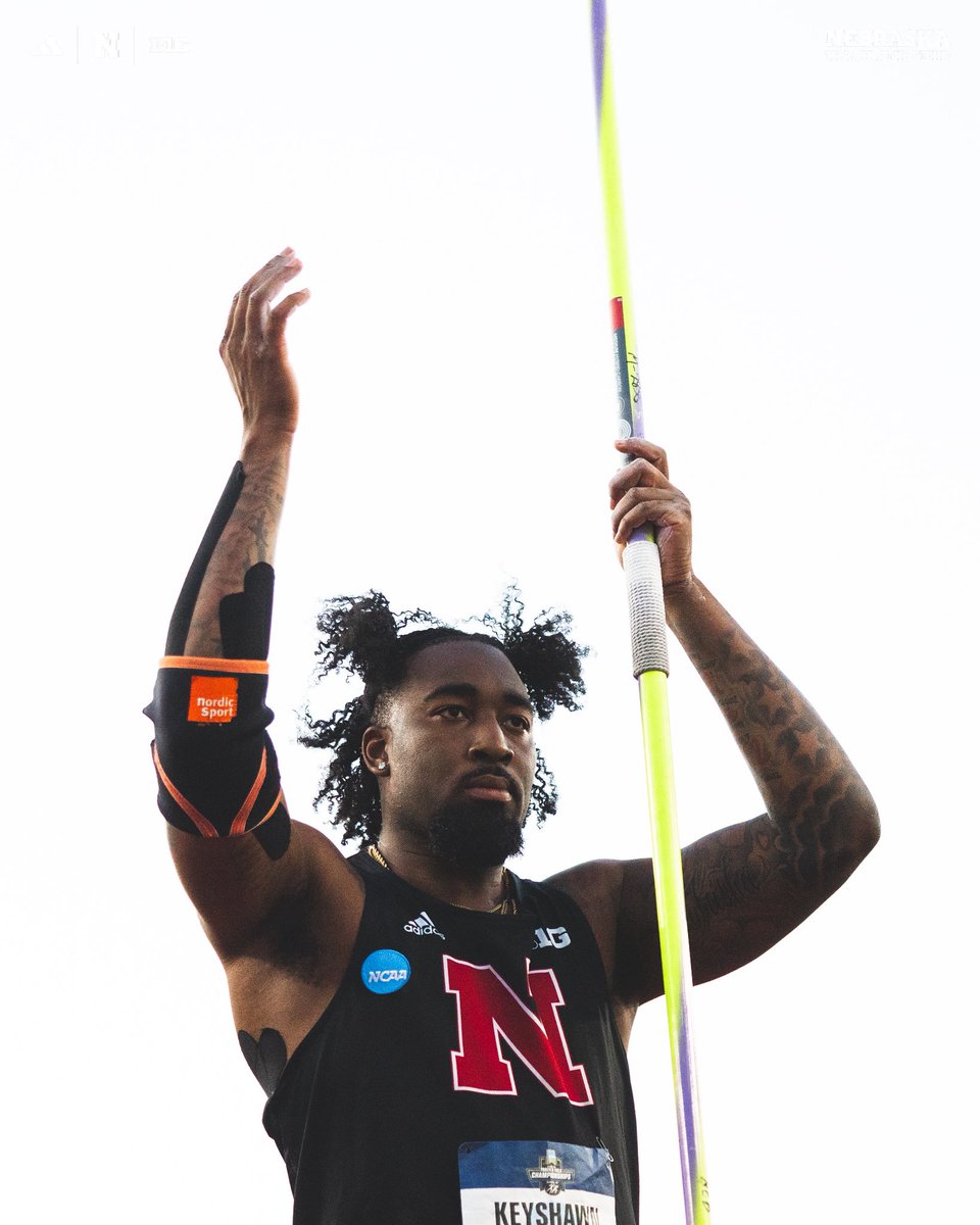 HuskerTFXC's tweet photo. KEYSHAWN CLAIMS SILVER. 💯

80.65m (264-7).
2026 NCAA NATIONAL RUNNER-UP.
BEST FINISH OF HIS CAREER.

#GBR x #NCAATF https://t.co/BKgJITWDJc