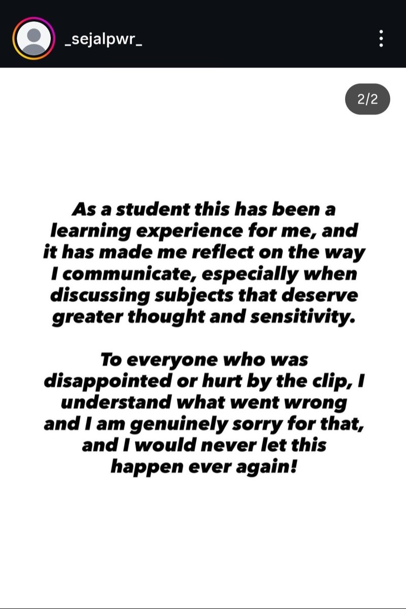 venom1s's tweet photo. Sejal Pawar, the female doctor who joked about dead men's dick size, has shared an apology on Instagram.

It's so easy to fool men. She'll later make reels, gain another 200K followers, and become the new idol of unemployed feminist girls.

Why hasn't she been fired yet? https://t.co/3SKoN93LM6