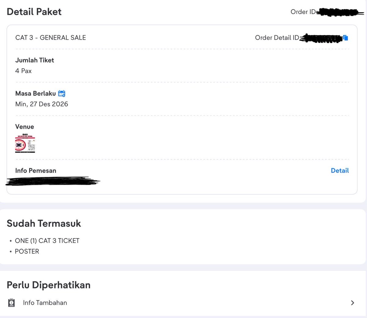 aceberries1's tweet photo. Wts BTS ARIRANG DAY 2 JAKARTA cat 3. 4,5jt serious buyer only https://t.co/mCzpripLnw