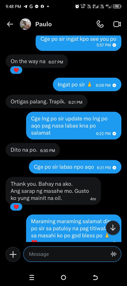 CedrickCodera's tweet photo. have a great day po mga idol welcome to chinitong hagudero book npo kayo I try nyo npo Ang masahi ko location Mandaluyong. pwede din po home services  other location Basta kaya Ang transportation po ingat po  Tayo plagi mga idol ko god bless po 🙏♥️ https://t.co/3XUTZJGgq8