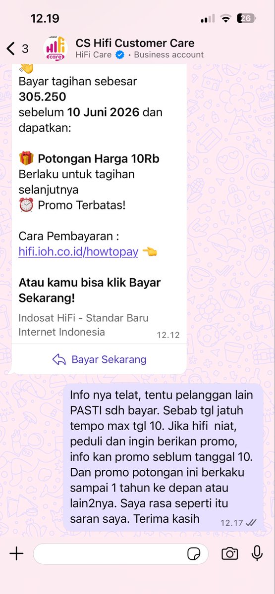 Birddruu's tweet photo. @HiFicare marketingnya kalau mau promo suruh liat tanggal https://t.co/sR8kZY079I